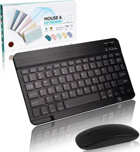 Bluetooth Keyboard & Mouse Set (Rechargeable)