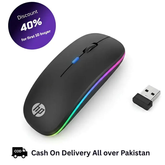 W10 Rgb Rechargable Wireless Bluetooth Mouse